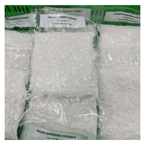 Noix de coco IQF surgelée, coupée en dés à partir de cubes de chair de noix de coco mûre, pour smoothies, desserts et préparation de boissons, provenance Vietnam. - Product Image 6