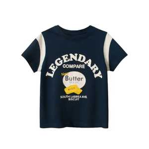Camiseta para Bebé Niño, 100% Algodón, Transpirable, Ecológica, Manga Corta, Casual, Venta al Por Mayor, Precio Económico, Orientada a la Exportación - Product Image 4