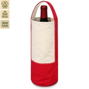 Sac cadeau en toile de coton pour bouteille de vin, emballage cadeau pour vin, 17x36x9,5 cm, logo personnalisé, vente en gros, OEM, marque privée, modèle SS502-2 - Product Image 4
