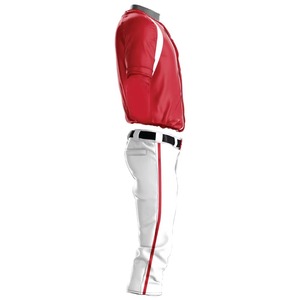 New Custom Design High Quality <b>Baseball</b> Uniform <b>Sets</b> Printed 100% Polyester Quick Dry Moisture Wicking Anti-Bacterial Breathable - Product Image 3