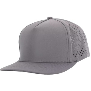 Venta al por mayor de fábrica: Gorra de béisbol de 5 paneles SUN Life Tree con etiqueta de cuero, diseño de bloques de color, unisex, transpirable, con visera curva y malla. - Product Image 2