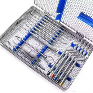 Offre Spéciale – Kit d'instruments chirurgicaux vétérinaires et dentaires en acier inoxydable allemand pour microchirurgie, approuvé CE ISO, pour étudiants - Product Image 4