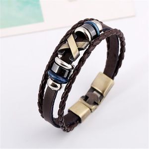 Bracciale con perline a X personalizzato, stile retrò, fatto a mano, gioiello da uomo, accessorio di moda di tendenza, coppia - Product Image 5