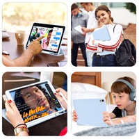 Étui pour tablette iPad Pro 12,9 pouces 2024 et iPad Pro 12,9 pouces 2023, compatible avec Android et iOS, protection premium pour iPad