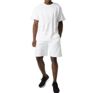Conjunto de 2 piezas de verano 2026, pantalones cortos deportivos transpirables de alta calidad para hombre personalizados y camiseta de estilo informal para la temporada de otoño - Product Image 3