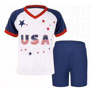 Maillot de football unisexe pour enfants, maillot de football pour filles, tenue de football pour garçons, uniforme d'équipe athlétique pour jeunes, vêtements de sport respirants et doux - Product Image 1