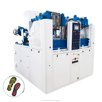 Machine de moulage de semelles bicolores TM 100, moteur 26,11 KW, force de serrage 100 tonnes, neuve, garantie 1 an, moule 300x400mm, 20-70h