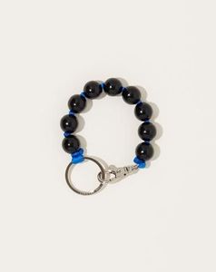 Best Seller Green White Beaded Keychain Bracelet Wrist Strap <b>Key</b> Holder Minimal <b>Car</b> Keyring Stylish Fashion Accessory - Product Image 6