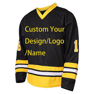 Tenue de sport d'équipe personnalisée, prix de gros abordable, très demandée, imprimée par sublimation, short ajusté pour homme en polyester pour hockey sur glace - Product Image 2
