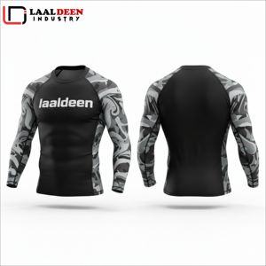 Envío Gratis, Camisetas de Compresión para Hombre, para BJJ, Kickboxing, Sublimadas, para MMA, Rashguard, Kimono, Lucha, Anti-UV UPF - Product Image 5