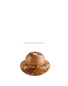 Quemador árabe hecho a mano Oud Madkhan, soporte de incienso de resina epoxi y madera de lujo, ecológico, 100% Natural para uso religioso en el hogar - Product Image 1