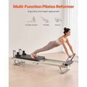 Machine de Pilates pliable avec ensemble de cordes à ressort à double résistance pour les utilisateurs avancés et les débutants, 400 LBS, salle de sport à domicile, entraînement en studio - Product Image 6