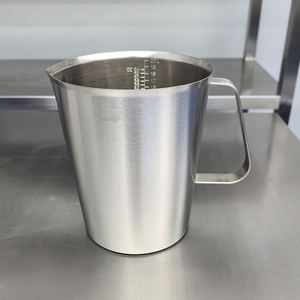 Lab Stainless Steel <b>Measuring</b> <b>Cup</b> with Handle - Product Image 2