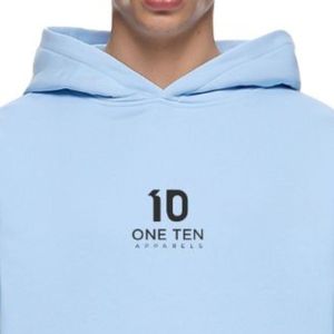 เสื้อฮู้ดดี้โอเวอร์ไซส์แบบกำหนดเอง ผ้าคอตตอนผสมขนแกะเนื้อหนา สวมใส่ได้ทั้งชายและหญิง สไตล์ลำลอง เหมาะสำหรับฤดูใบไม้ร่วงและฤดูหนาว - Product Image 3