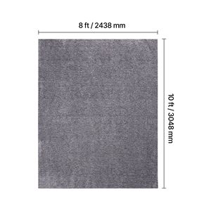 Alfombra de Peluche para Interiores de 8x10 pies, Gruesa, Duradera y de Pelo Alto para Restaurantes - Product Image 2