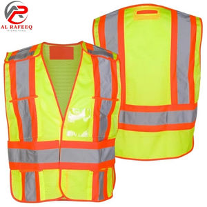Chaleco de Seguridad Reflectante de Alta Visibilidad, Calidad Premium, Ropa de Trabajo de Alta Visibilidad, Fabricante OEM Personalizado 2026, Unisex - Product Image 1