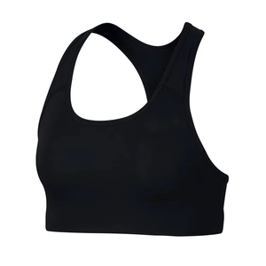 Women Activewear Sports <b>Bra</b> Black Racerback <b>Crop</b> <b>Top</b> Gym Workout Fitness Wear Custom Logo OEM Wholesale Supplier - Product Image 3