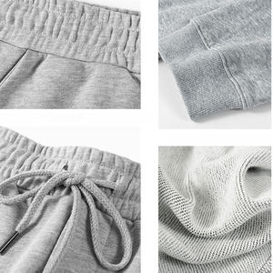 Ensemble survêtement et sweat à capuche avec logo personnalisé, pantalon de survêtement noir, pantalon de survêtement ample, pantalon de survêtement personnalisé pour homme - Product Image 5