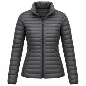 Chaqueta Acolchada de Burbujas para Mujer de Alta Calidad, con Logotipo Personalizado, Corte Ajustado, Casual, Otoñal, Ecológica, con Cuello Alto y Cálida - Product Image 6