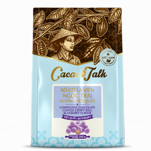 Bolas Crujientes de Chocolate con Arándanos, Cacao HALAL para Decoración de Pasteles, Venta al por Mayor, Fabricante OEM/ODM Internacional - Product Image 1