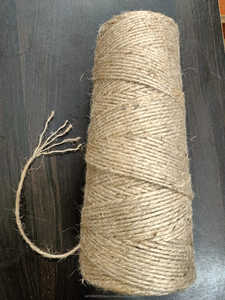 Ficelle de jute de haute qualité 16LBS/5PLY 100% jute, écologique et antibactérienne, pour le tricot à la main et le tissage textile, qualité export JF - Product Image 2
