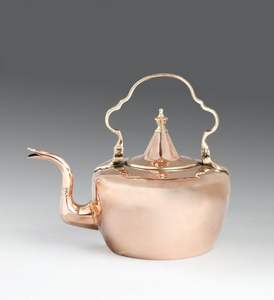 Bouilloire à thé décorative en cuivre de qualité supérieure, théière vintage en cuivre pour faire bouillir de l'eau, du thé ou du café sur cuisinière, pour la maison, l'hôtel, le restaurant, la cuisine - Product Image 2