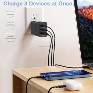 Adaptateur secteur PD 65W avec prise américaine d'origine, chargeur super rapide <span class=keywords><strong>Trio</strong></span>, adaptateurs <span class=keywords><strong>de</strong></span> voyage pour Samsung EP-T6530 - Product Image 5