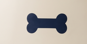 Bol de nourriture pour animaux de compagnie en émail en forme d'os, rond, en acier inoxydable, pour chiens et chats, avec base antidérapante en caoutchouc, gamelle d'alimentation, plats OEM, vente en gros - Product Image 3