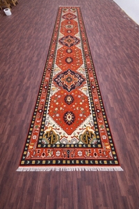 Alfombra de Lana Roja de Lujo, Estilo Clásico/Postmoderno, Hecha a Mano, para Sala de Estar, Alfombra Oriental Clásica Vintage, Alfombra Grande para Oración - Product Image 5