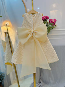 Nuevo Diseño Vestido Casual de Princesa para Niñas, Halter Maxi con Lentejuelas y Cuentas, Ecológico, Transpirable, ODM/OEM, para Múltiples Ocasiones, Estilo Flotante - Product Image 3