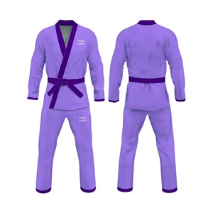 Uniformes de Jiu-jitsu al por Mayor, Kimono Bjj Gi, Trajes de Jiu-jitsu Brasileño, Uniformes Negros y Azules, Kimono con Logotipo Bordado Personalizado - Product Image 1