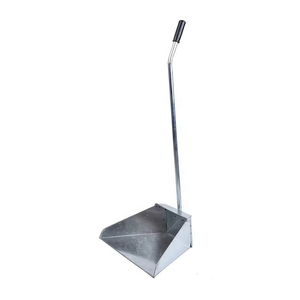 Recogedor de Polvo de Acero Galvanizado Resistente de 0.50 mm de Espesor con Palo - Product Image 3