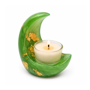Support de bougie chauffe-plat en résine haut de gamme pour décoration festive – Bougie chauffe-plat artistique en résine - Product Image 2