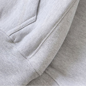 Sweat-shirt unisexe à capuche en molleton de coton épais, coupe classique, couleur unie, décontracté, avec poche avant, pour l'hiver - Product Image 5