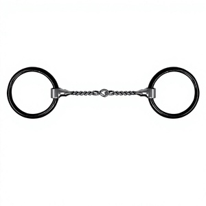 ENGLISH RIDING LOOSE RING WITH COPPER HEAD HEAVY <b>WEIGHT</b> O RING BITS WITH STAR ROLLER - Product Image 5