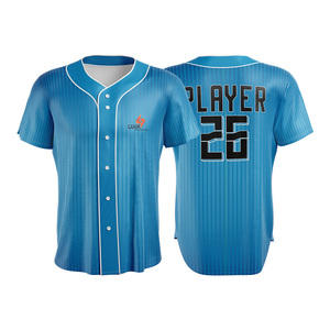 Camisetas de Béisbol Personalizadas para Adultos, Talla Grande, 100% Poliéster, Manga Corta, Transpirables, de Secado Rápido, para Mujer - Product Image 1
