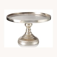 Support à gâteau moderne en métal au design unique, antiadhésif, blanc, élégant, nouvelle arrivée, personnalisé, pour mariage, nouveau design