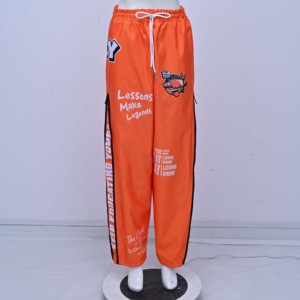 Nylon Polyester Material Casual Jogging Trouser for Men Women with Custom Design Pants Mens MRI Made Letter Decorated <b>Waterproof</b> - Product Image 1