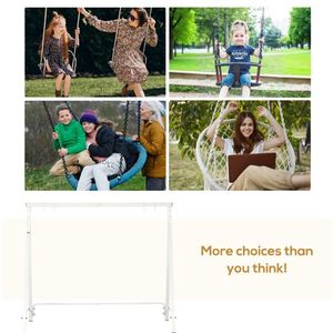 Patio Swing <b>Hammock</b> Chair Stand Durable and Stylish Outdoor Furniture - Product Image 5