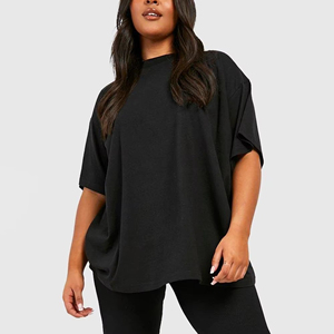 เสื้อยืดผู้หญิงพิมพ์ลายตามสั่งสำหรับฤดูร้อน ผ้าฝ้าย 100% ทรงโอเวอร์ไซส์ ยูนิเซ็กซ์ รับผลิตแบบ OEM ODM พร้อมลายอาร์ไกล์และลายตัวอักษร - Product Image 3