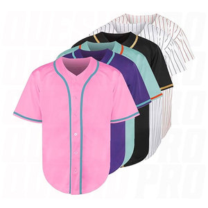 Custom Stripe <b>Baseball</b> Uniform Wholesale Plain Sublimation Logo Design Team Club Softball Jerseys <b>Set</b> Lightweight Breathable - Product Image 2