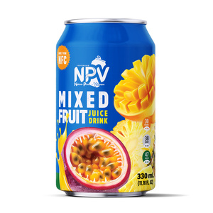 Proveedor de Bebidas NPV, Bebida de Jugo de Plátano en Lata de Aluminio de 250 ml, Mejor Calidad, Muestra Gratuita, OEM, ODM, Marca Privada, MOQ Bajo, Entrega Rápida - Product Image 5