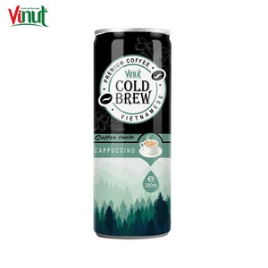 กาแฟไวท์โคลด์บริว กระป๋องอะลูมิเนียม 280 มล. พร้อมดื่ม VINUT สำหรับผู้ค้าส่ง ผู้นำเข้า และธุรกิจโฮเรก้า - Product Image 4