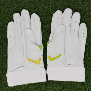 Yellow Full Finger Polyester/Cotton Safety <b>Gloves</b> with Camouflage Pattern Hook Loop Closure Waterproof Breathable Outdoor Unisex - Product Image 3