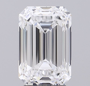 Diamante Cultivado en Laboratorio con Certificación IGI, Corte Esmeralda de 3.35 CT, Color D, Claridad IF, CVD LG 668471054 ROYAL GEMS para Joyería - Product Image 1