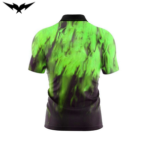 Premium Quality Custom Printed Bowling Jersey Unisex Short Sleeve 100% <b>Polyester</b> Quick Dry Bowling <b>Shirt</b> for Men - Product Image 2
