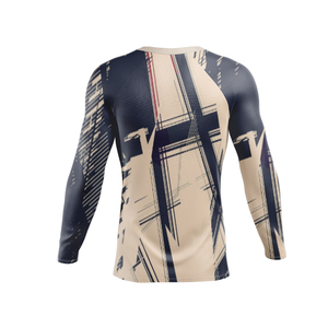 <b>Light</b> Weight Slim Fit Men Compression Shirts Workout Solid Color High Quality Compression Shirts - Product Image 2