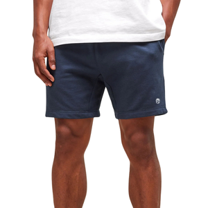 Pantalones Cortos Deportivos para Hombre, Corte Ajustado, 7 Pulgadas, Ligeros, para Entrenamiento, Running y Fitness, Color Azul Marino - Product Image 1