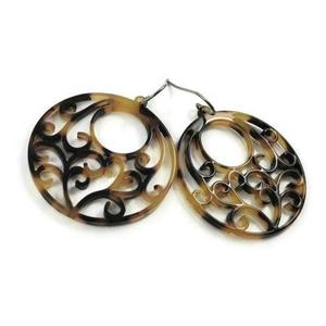 Boucles d'oreilles artistiques en résine faites à la main, légères, bijoux de mode, accessoire élégant et moderne, fournisseur de qualité export - Product Image 4