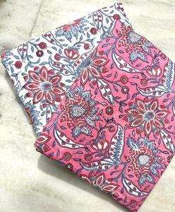 Beautiful Indian <b>Wooden</b> <b>Block</b> Art Hand <b>Block</b> Print Cotton Fabric for Home Furnishing Decor Factory Direct Supplier - Product Image 1